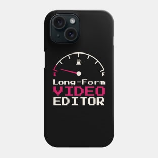 Long-Form Video Editor Phone Case