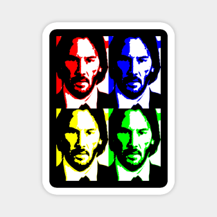 John Wick (pop art) Magnet