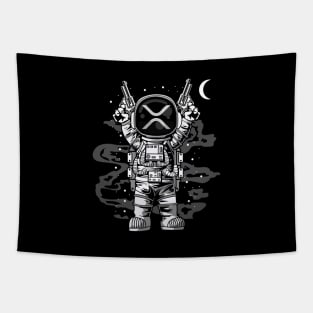 Astronaut Ripple XRP Coin To The Moon Crypto Token Cryptocurrency Wallet HODL Birthday Gift For Men Women Tapestry