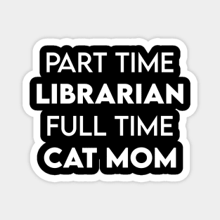 librarian cat Magnet