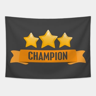 3 star Champion Tapestry