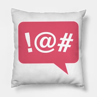 !@# Text Box Pillow