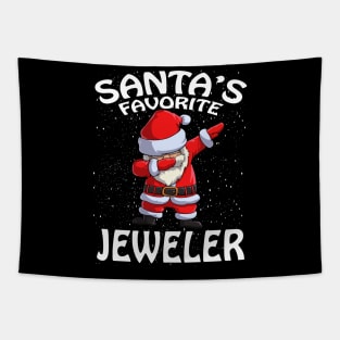 Santas Favorite Jeweler Christmas Tapestry