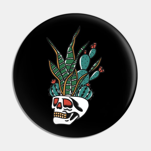 Skull Plants Pin by Nick Quintero