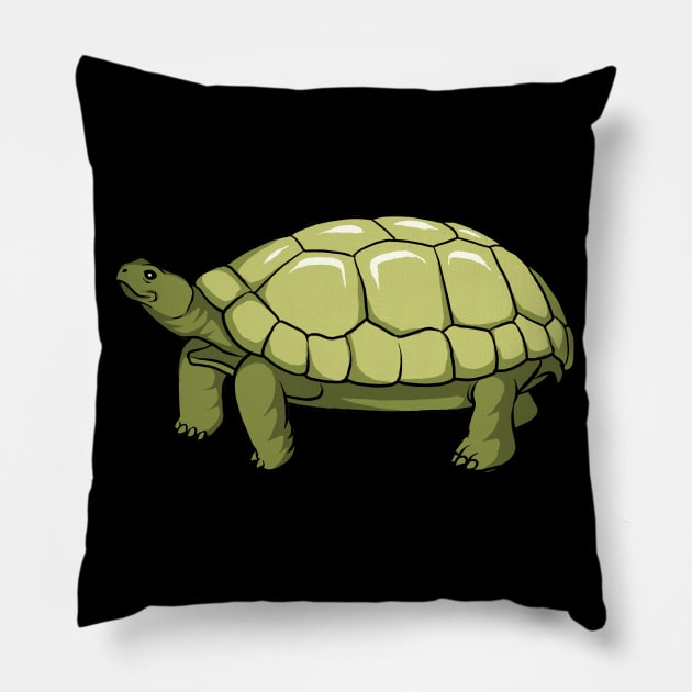 Tortoise Pillow by fromherotozero