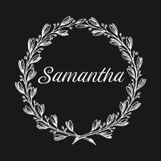 Samantha Floral Wreath T-Shirt