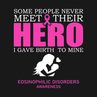 Eosinophilic Disorders Awareness Happy Mothers Day - In This Family We Fight Together T-Shirt