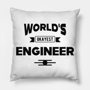 Engineer - World's okayest engineer Pillow