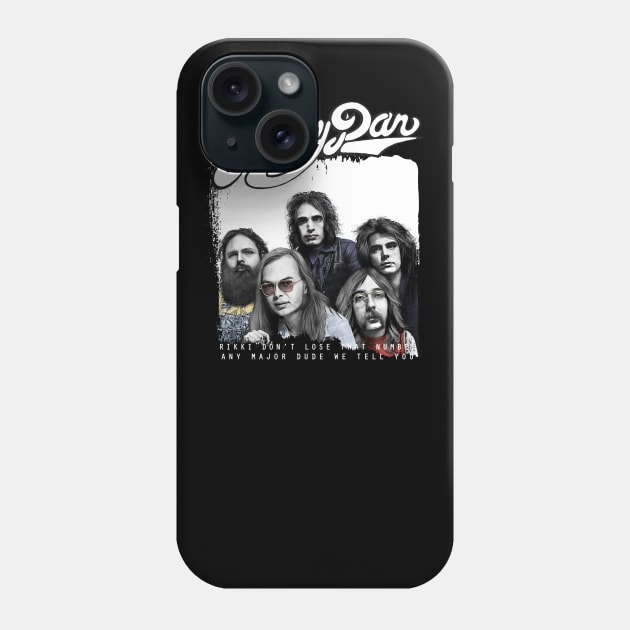 steely dan bw Phone Case by Nashida Said