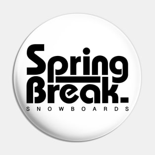 Capita Spring Break Springbreak Snowboard 04 Black | Burton Nitro Pin