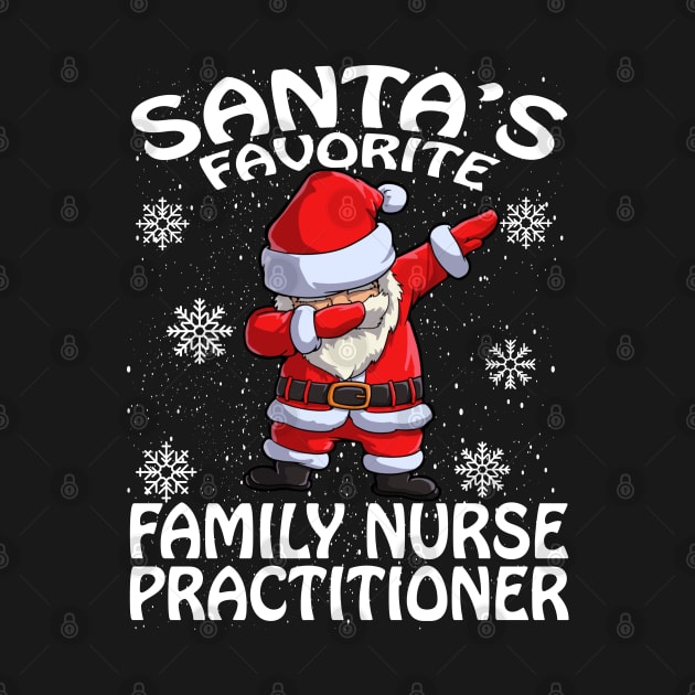 Santas Favorite Family Nurse Practitioner Christma by intelus