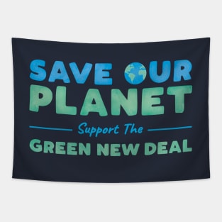 Climate Change - Support the Green New Deal Tapestry