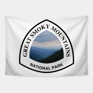 Great Smoky Mountains National Park shield Tapestry