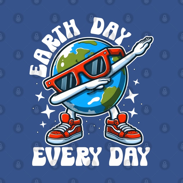 Earth Day Every Day Dabbing by DetourShirts