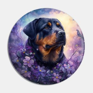 Enchanted Rottweiler Pin