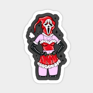 Santa Baddie Magnet