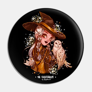 Sagittarius Witch Pin