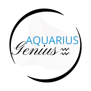 Aquarius Sun Sign T-Shirt