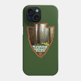 Kings Canyon National Park arrowhead Phone Case