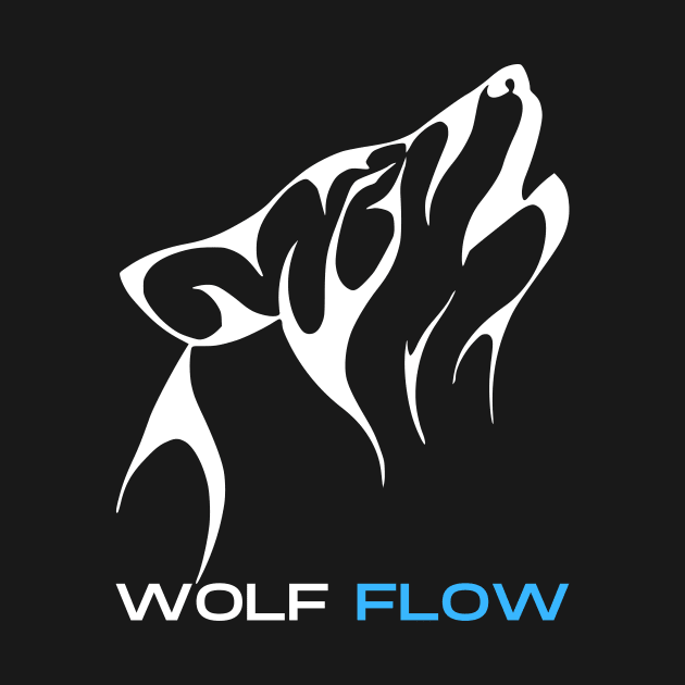 Wolf Flow by Mediteeshirts