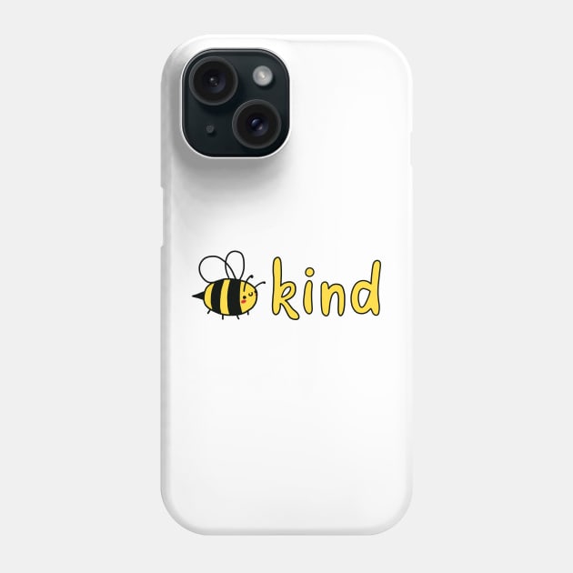 Bee kind Phone Case by Nikamii