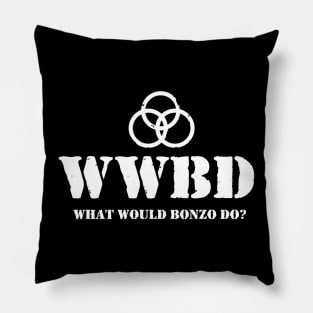 What Would Bonzo Do? Pillow