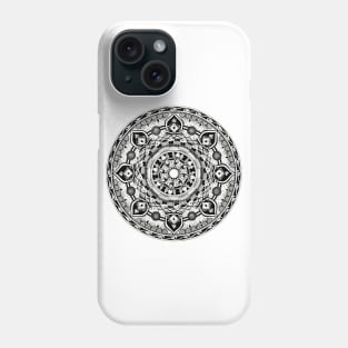 Eye of Watchers II - Black and White - Sunweaver Phone Case