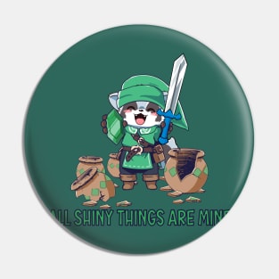 Cute racoon adventurer All shiny things are mine Pin