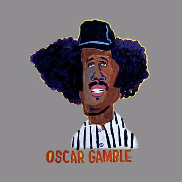 Oscar Gamble by SPINADELIC