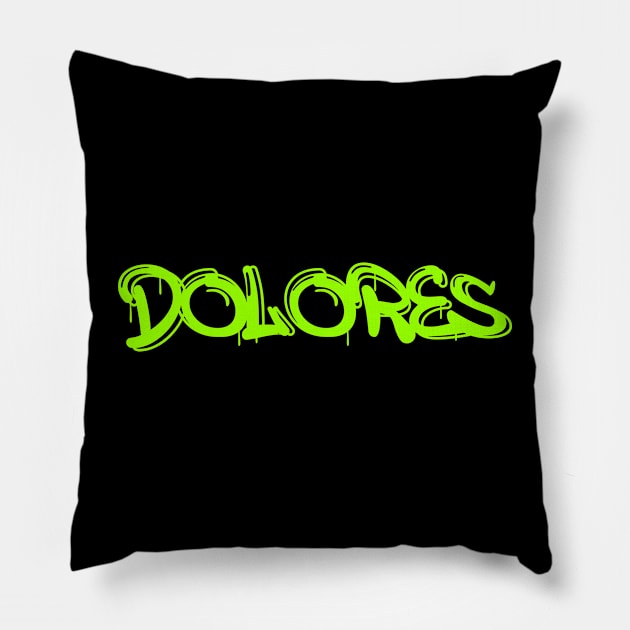 Dolores Pillow by BjornCatssen