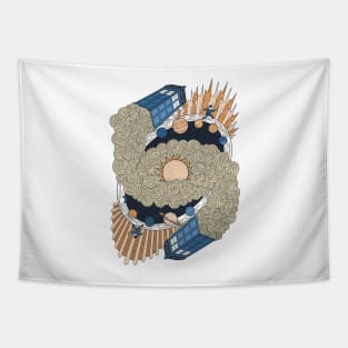 Planet Hopping Tapestry