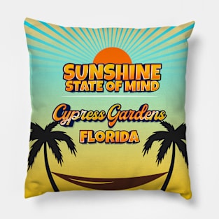 Cypress Gardens Florida - Sunshine State of Mind Pillow