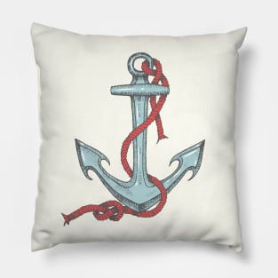 Vintage anchor Pillow