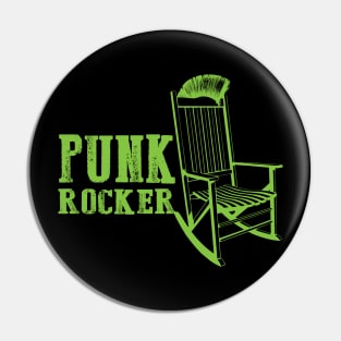 Punk Rocker Pin