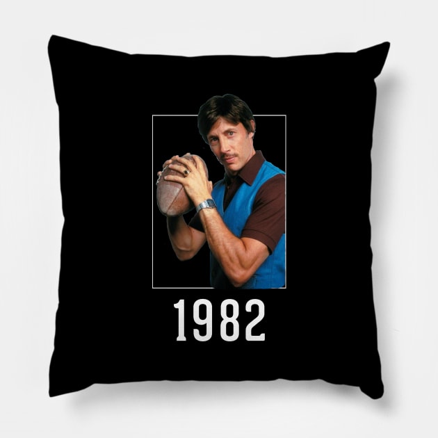 Uncle Rico - 1982 Pillow by BodinStreet