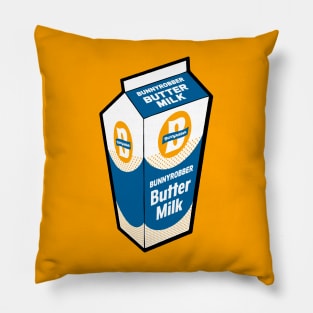 Vintage milk carton ad Pillow