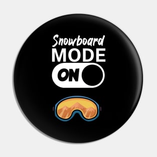 Snowboard mode on Pin