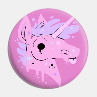 Starry Unicorn - Pink Pin