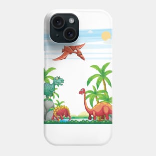 Happy Dinos Phone Case