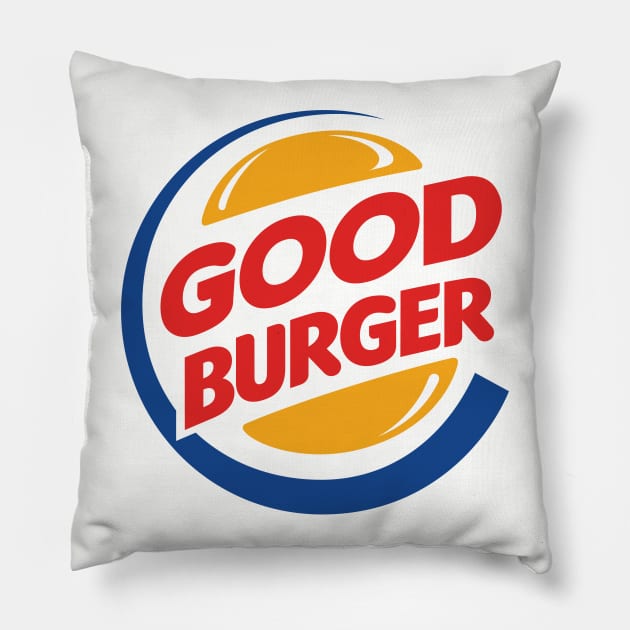 Let's get a Good Burger! Pillow by PrettyGoodPosters