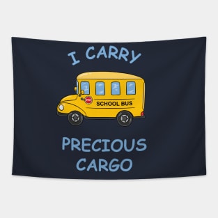 School Bus - Precious Cargo Tapestry