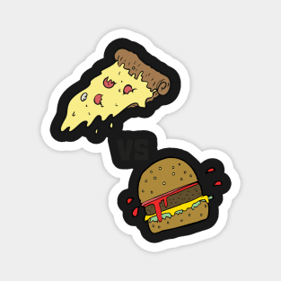 PIZZAVBURGERCOLOR Magnet