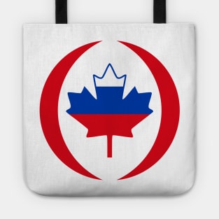 Russian Canadian Multinational Patriot Flag Series Tote