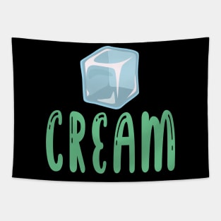 Ice cream, ice cube Tapestry