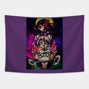 The Devil and her Puppet Tapestry