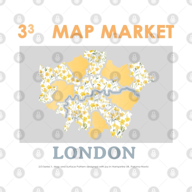London Map - Full Size by Paloma Navio