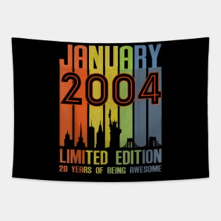 January 2004 20 Years Of Being Awesome Limited Edition Tapestry