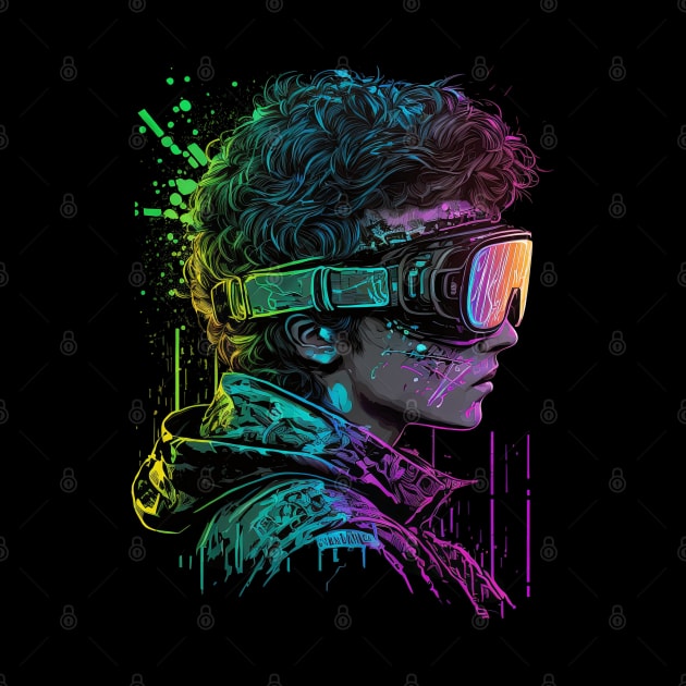 Cyberpunk VR Boy by feel.digital