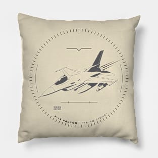 FE•RO•CIOUS F-16 Pillow