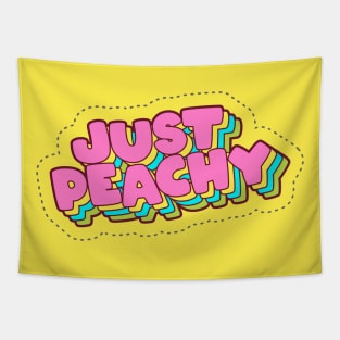 just peachy Tapestry